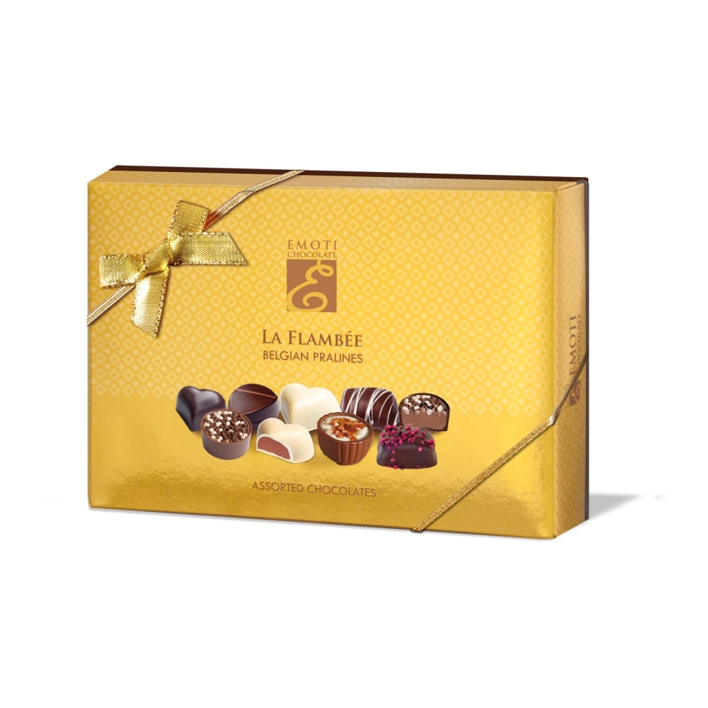 Belgian Chocolates EMOTI. Gift boxes and pralines.