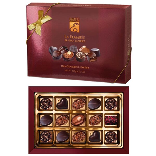 Belgian Chocolates EMOTI Gift boxes and pralines