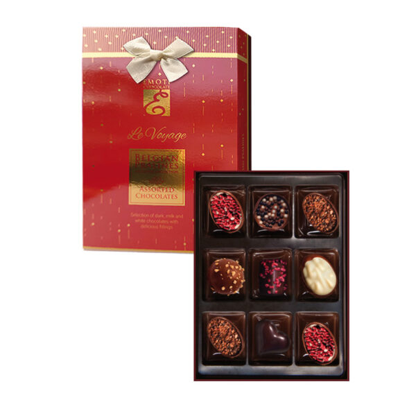 Belgian Chocolates EMOTI Gift boxes and pralines